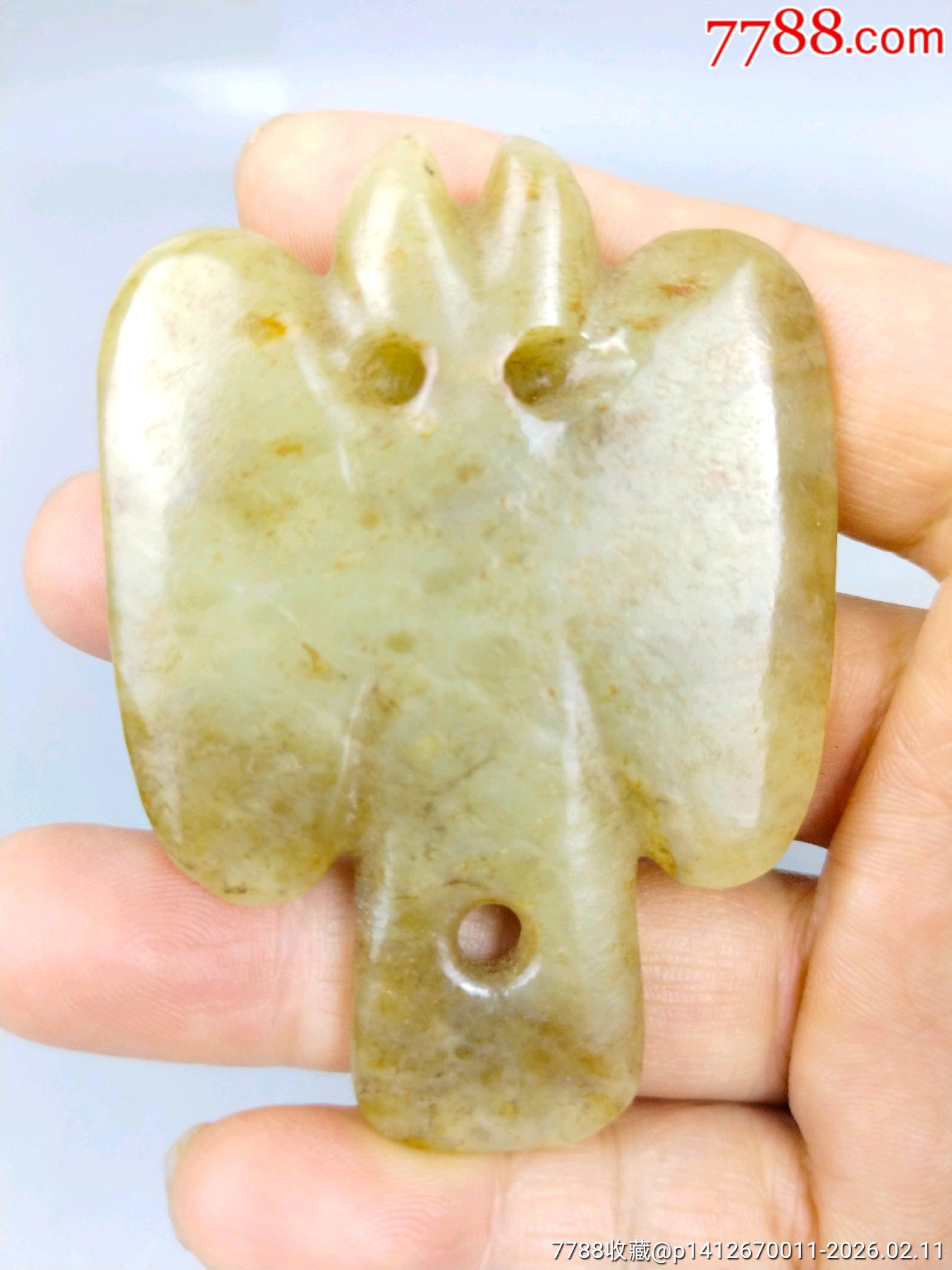 老玉器，和田玉玉梟_價(jià)格239元_第7張_7788商城__七七八八商品交易平臺(tái)(7788.com)