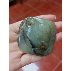 明清老玉和田玉四龙玉佩_和田玉_藏珍古玩【7788红宝书】