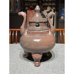 清代豇豆红釉瓷碗_红釉瓷_喝五壶闲着乐【7788瓷器】