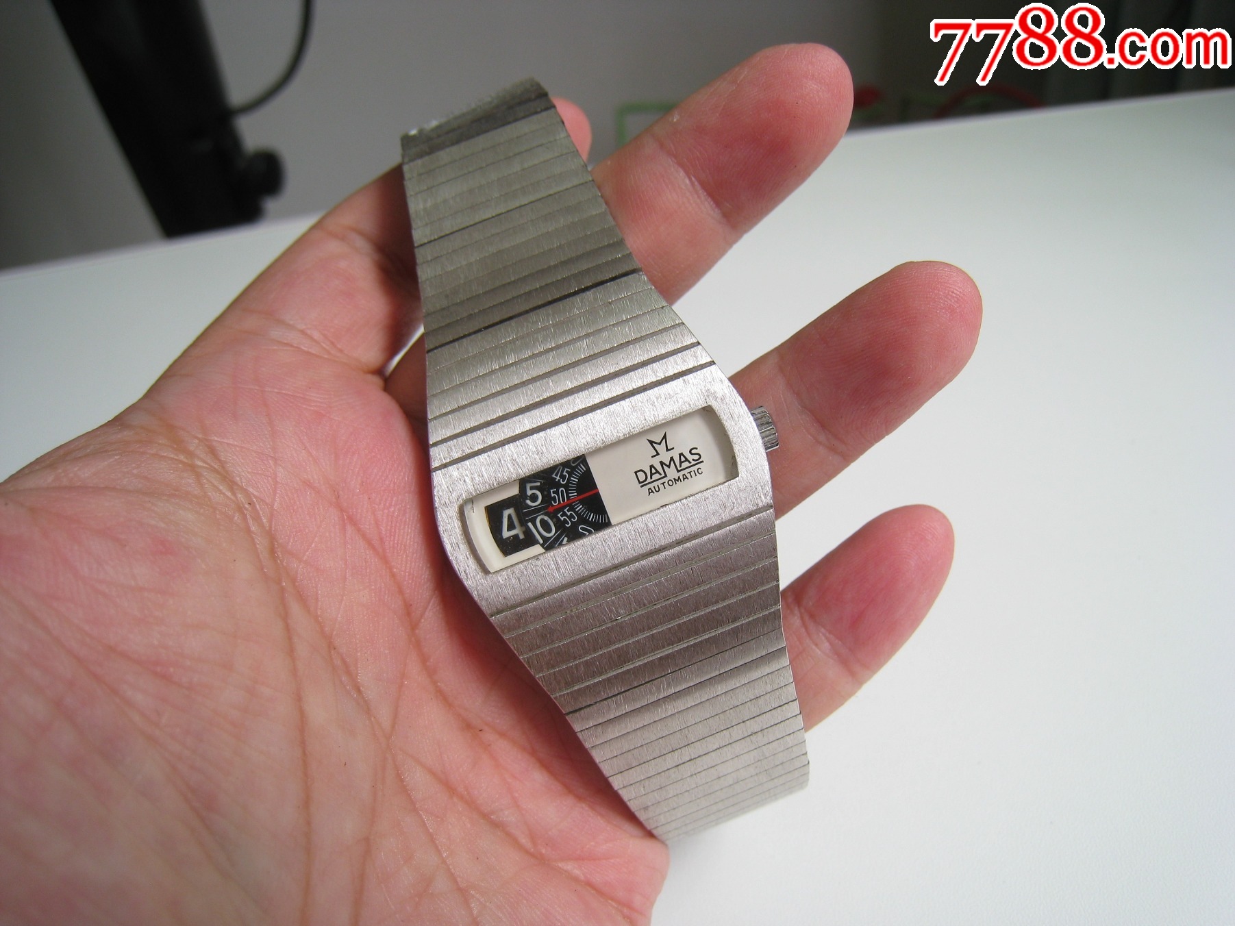 大馬士2062機(jī)械跳時(shí)瑞士表【自動(dòng)機(jī)械】男好品【表帶小瑕疵】_價(jià)格760元_第4張_
