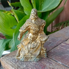 铜泥金金刚萨锤菩萨造像高42cm宽31cm厚21cm重415_铜像/铜佛像_地皮艾斯
