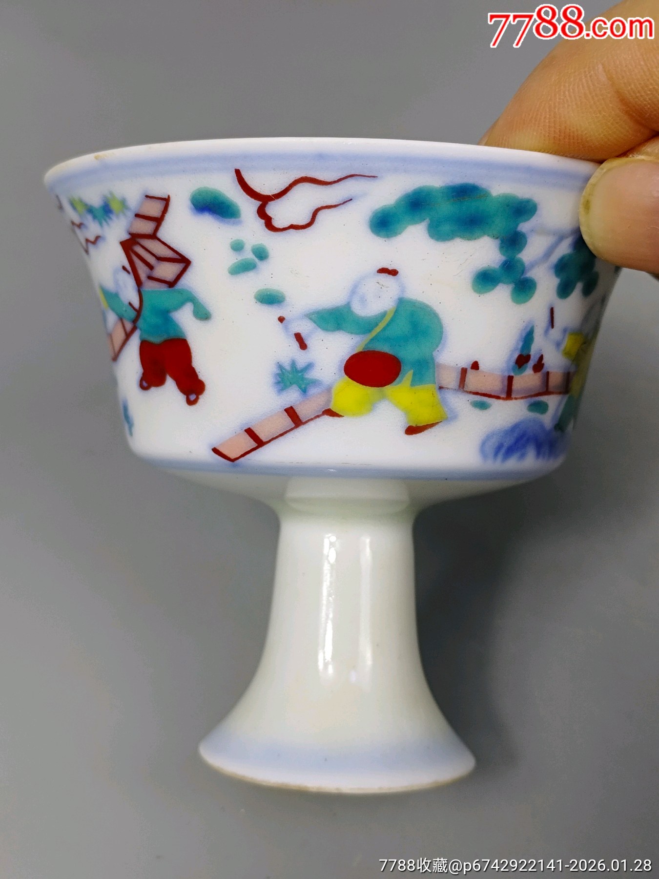 青花五彩高足杯_價(jià)格139元_第3張_7788商城__七七八八商品交易平臺(7788.com)