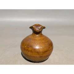 唐代寿州窑四系罐子_黄釉瓷_东园雅集【7788旧书网】