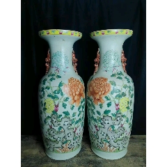 晚清同治粉彩贡盘清粉彩瓷器_旧瓷器_九龙盛世收藏【7788旧书网】