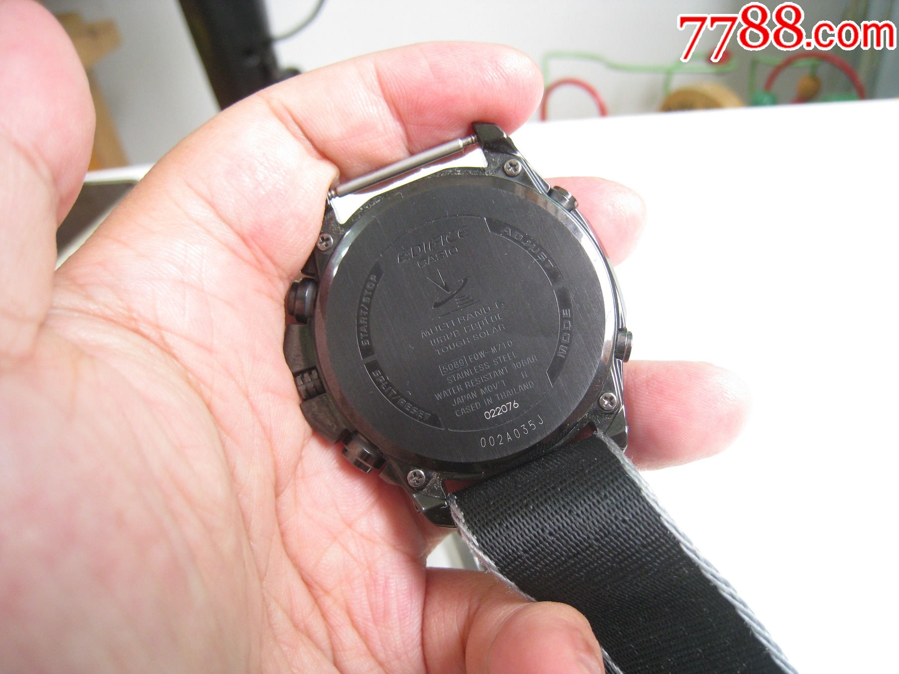 卡西歐EQW-M710高端光動(dòng)能電波日本表【電波】男美品_價(jià)格210元_第11張_