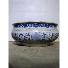 晚清青花龙纹香炉_青花瓷_象山半岛【7788红宝书】