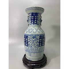 A06446-清康熙青花花卉大碗_青花瓷_沐轩阁【7788旧书网】