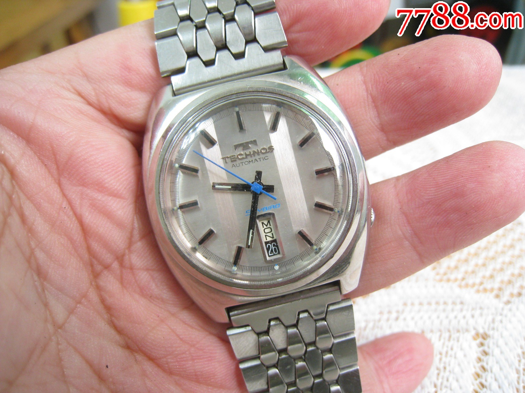 天克諾2638瑞士表【自動(dòng)機(jī)械】男好品_價(jià)格510元_第7張_