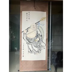 秦敬斌四尺三开钟馗011_人物国画原作_品墨斋【7788旧书网】
