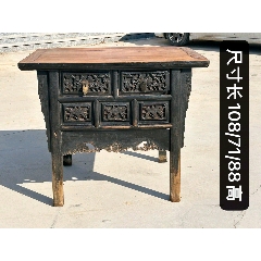 典藏黄花梨十件套木器家具古董收藏_木桌/几/案_古董家具店【7788收藏】