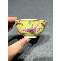 清代粉彩无双谱供碗_旧瓷器_去山区收垃圾【7788红宝书】