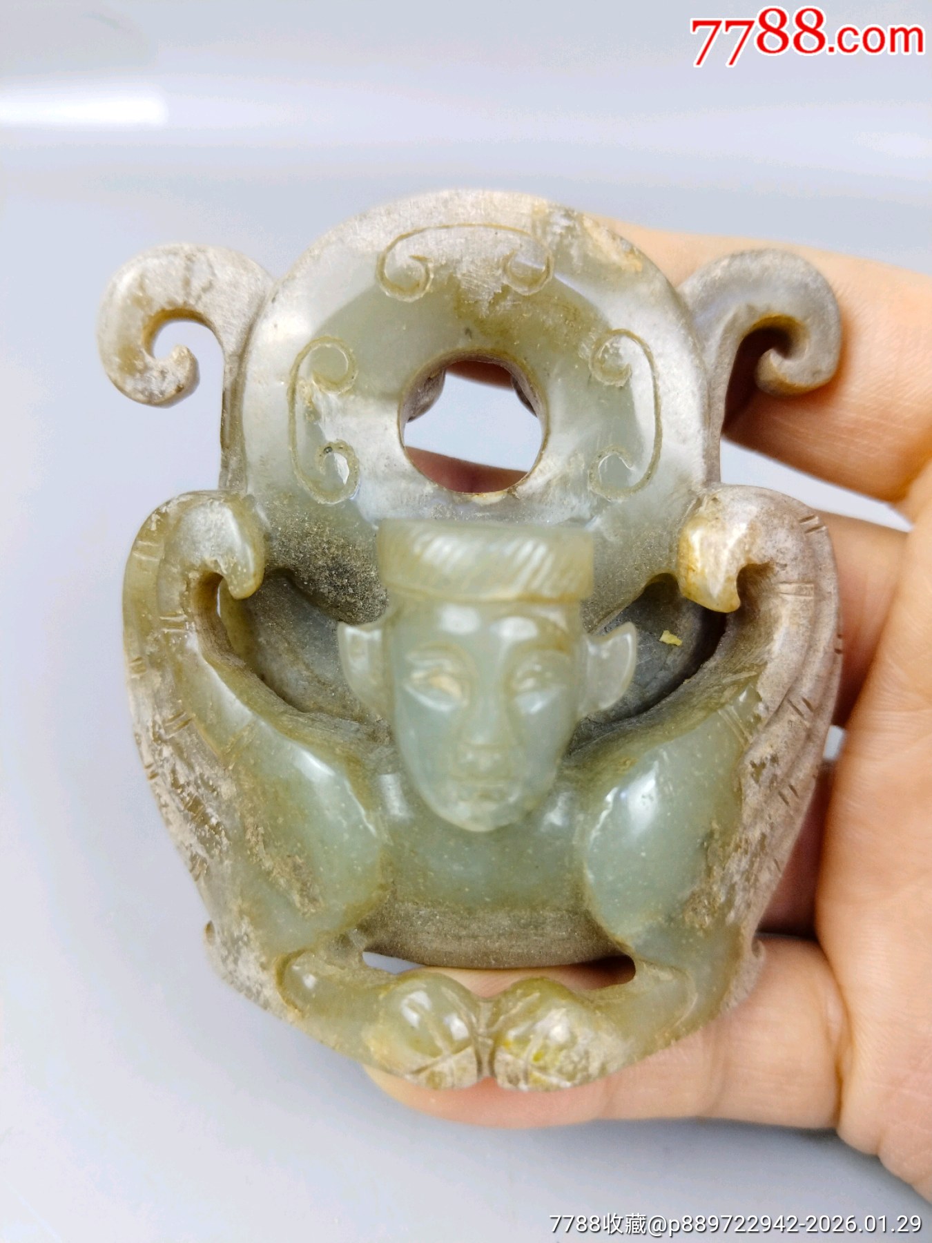 和田玉高帽高官人物擺件_價格499元_第2張_7788商城__七七八八商品交易平臺(7788.com)