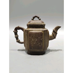 紫砂莲子壶(制壶师吴美仙)_紫砂壶_品艺轩古董店【7788旧书网】