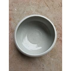 清代霁蓝釉大笔洗，_笔洗_美玉玉轩【7788旧书网】