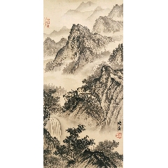 张兴武纯水墨花鸟画一幅_山水国画原作_渭川居士【7788旧书网】