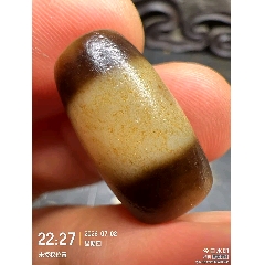 藏传带朱砂二十一眼超大象雄天珠78*15毫米_天珠_珠颜不改【7788红宝书】