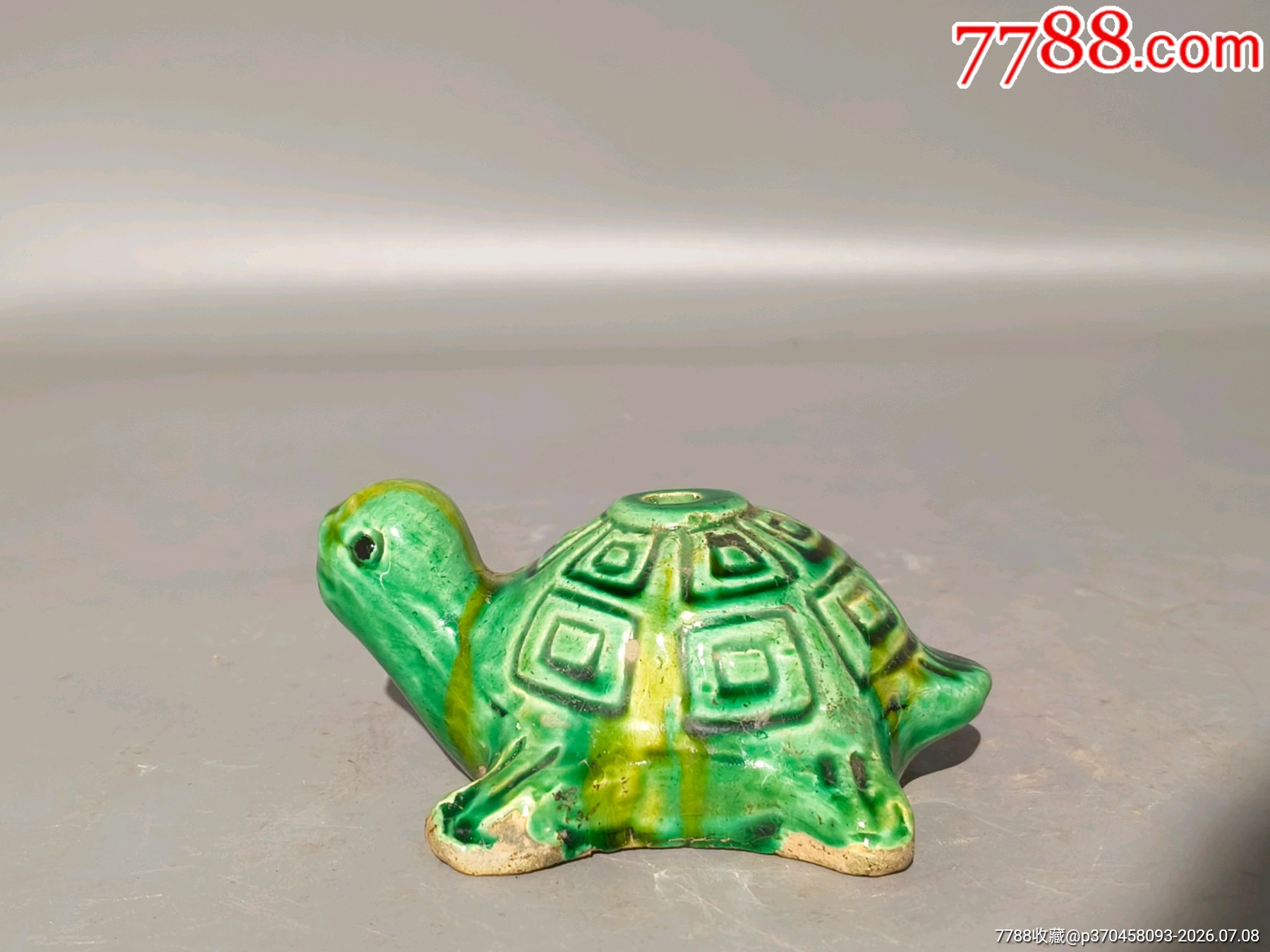 中国古玩人物水滴 文房器水滴-水盂/砚滴-7788烟膏罐