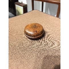 海南黄花梨印盒一个-木盒/木匣-7788画报