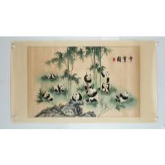 李源海，中国台湾籍岭南画派杨善深弟子《昙花图》国画书法古玩字画