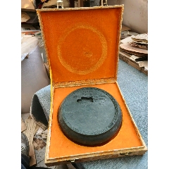 端砚 红木天地盖端石明式玉堂大砚_端砚_钰泽轩【7788青瓷收藏】