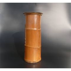 老竹雕“人物故事”文房笔筒_竹雕笔筒_嘉诚聚宝古玩店【7788旧书网】