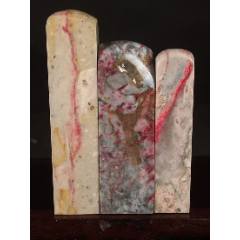 昌化鸡血石_昌化石_兰亭序寿山石【7788红宝书】