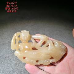 鸡骨白玉凤佩_其他玉石/玉器_大华堂【7788旧书网】