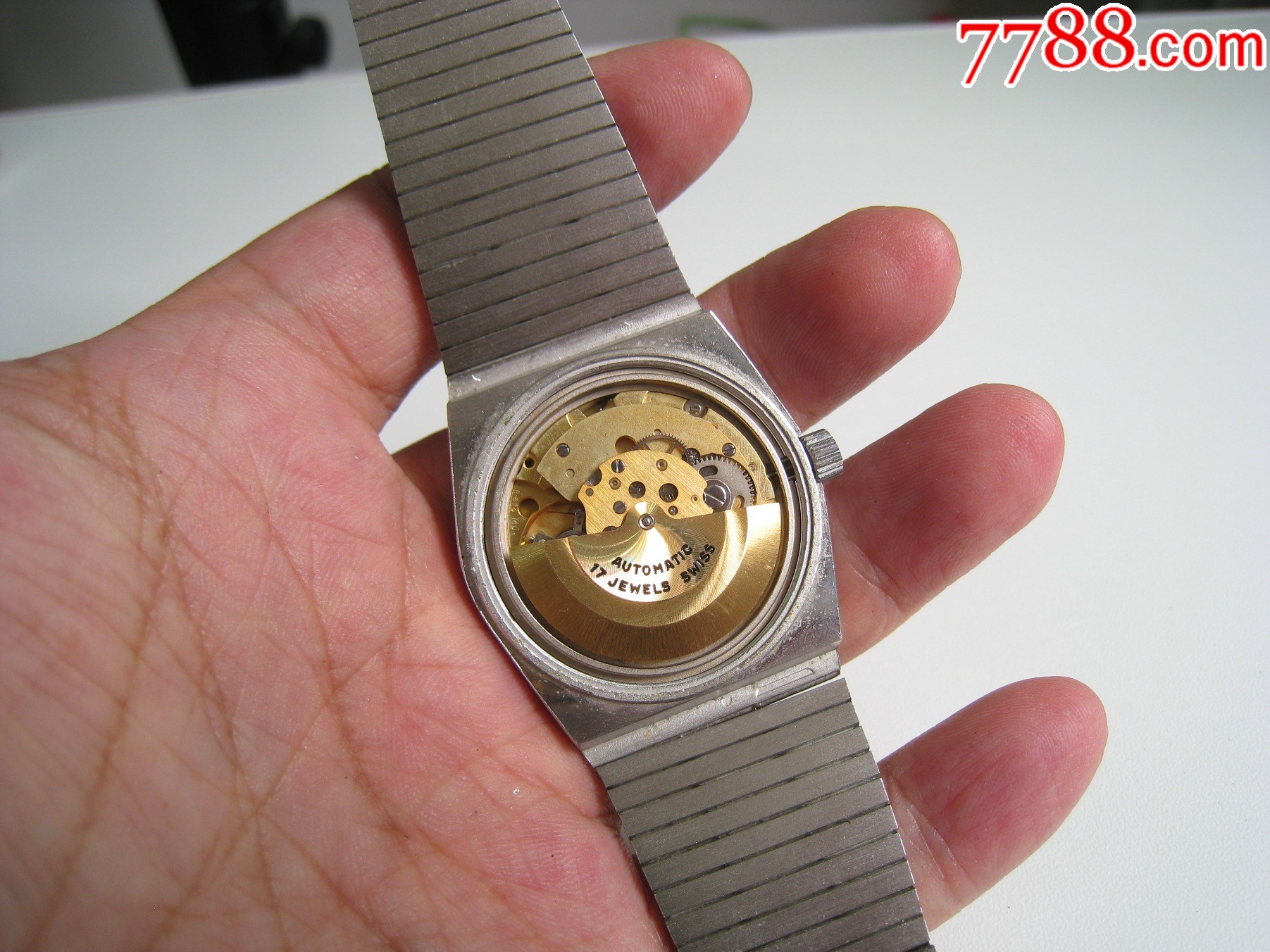 大馬士2062機(jī)械跳時(shí)瑞士表【自動(dòng)機(jī)械】男好品【表帶小瑕疵】_價(jià)格760元_第15張_