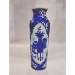 清代中期特大号缠枝莲青花粥罐_青花瓷_侯马老古董【7788旧书网】