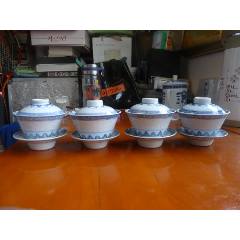 清康熙青花斗笠碗_青花瓷_复真文玩商店【7788旧书网】