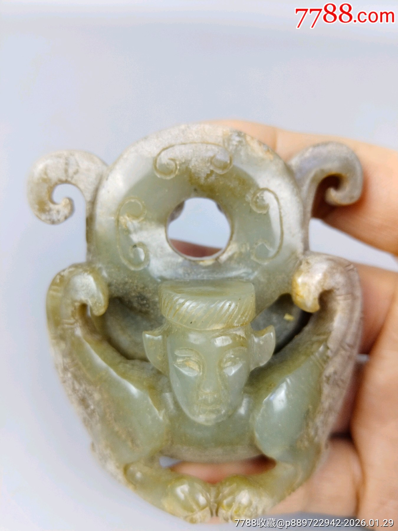 和田玉高帽高官人物擺件_價格499元_第4張_7788商城__七七八八商品交易平臺(7788.com)