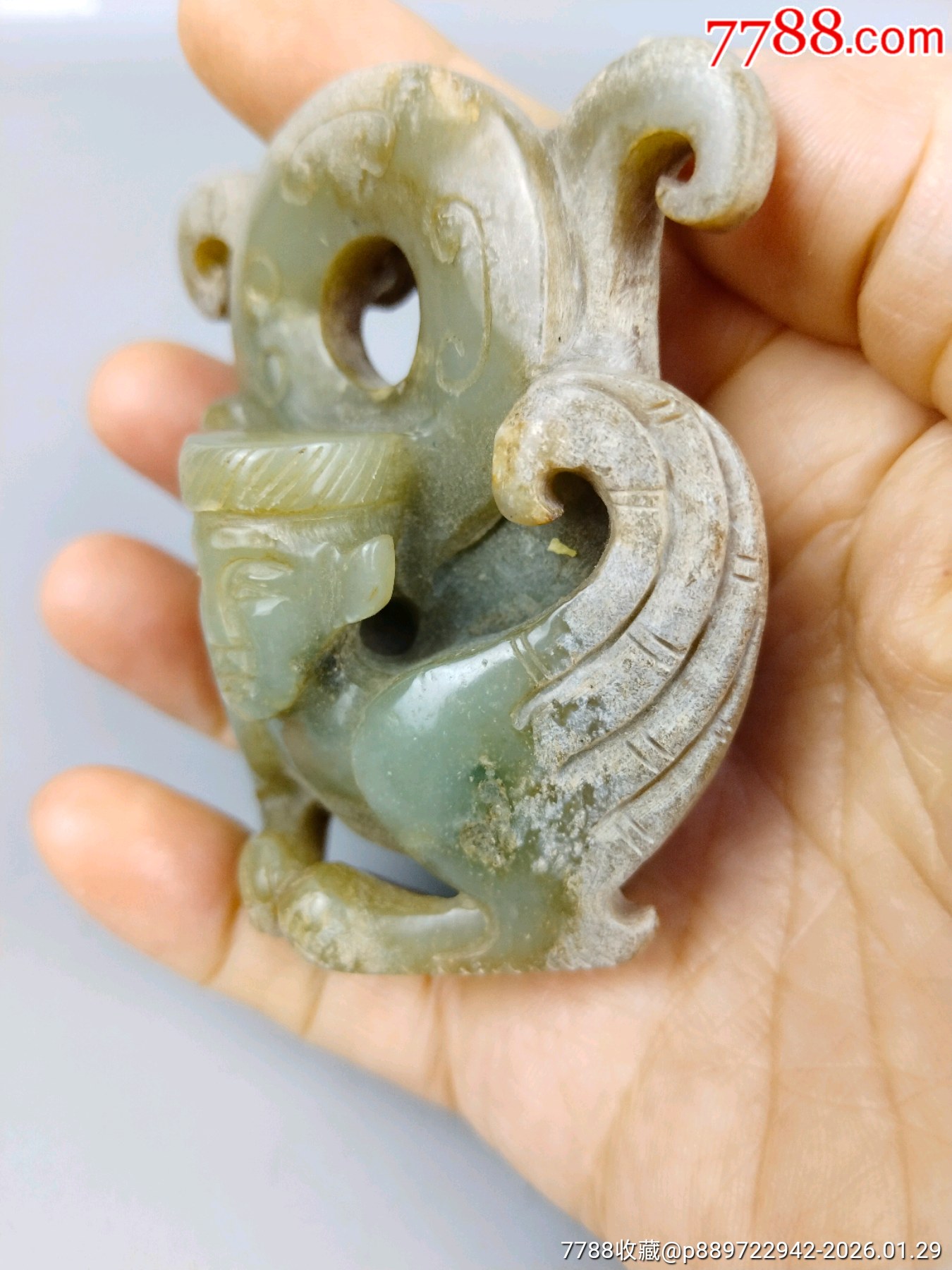 和田玉高帽高官人物擺件_價格499元_第9張_7788商城__七七八八商品交易平臺(7788.com)