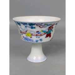 青花五彩高足杯(se110525169)_7788商城__七七八八商品交易平臺(7788.com)