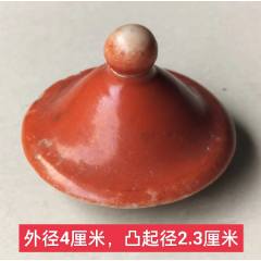 清代霁红苹果尊_红釉瓷_玉晨峰宝阁【7788铜器收藏】
