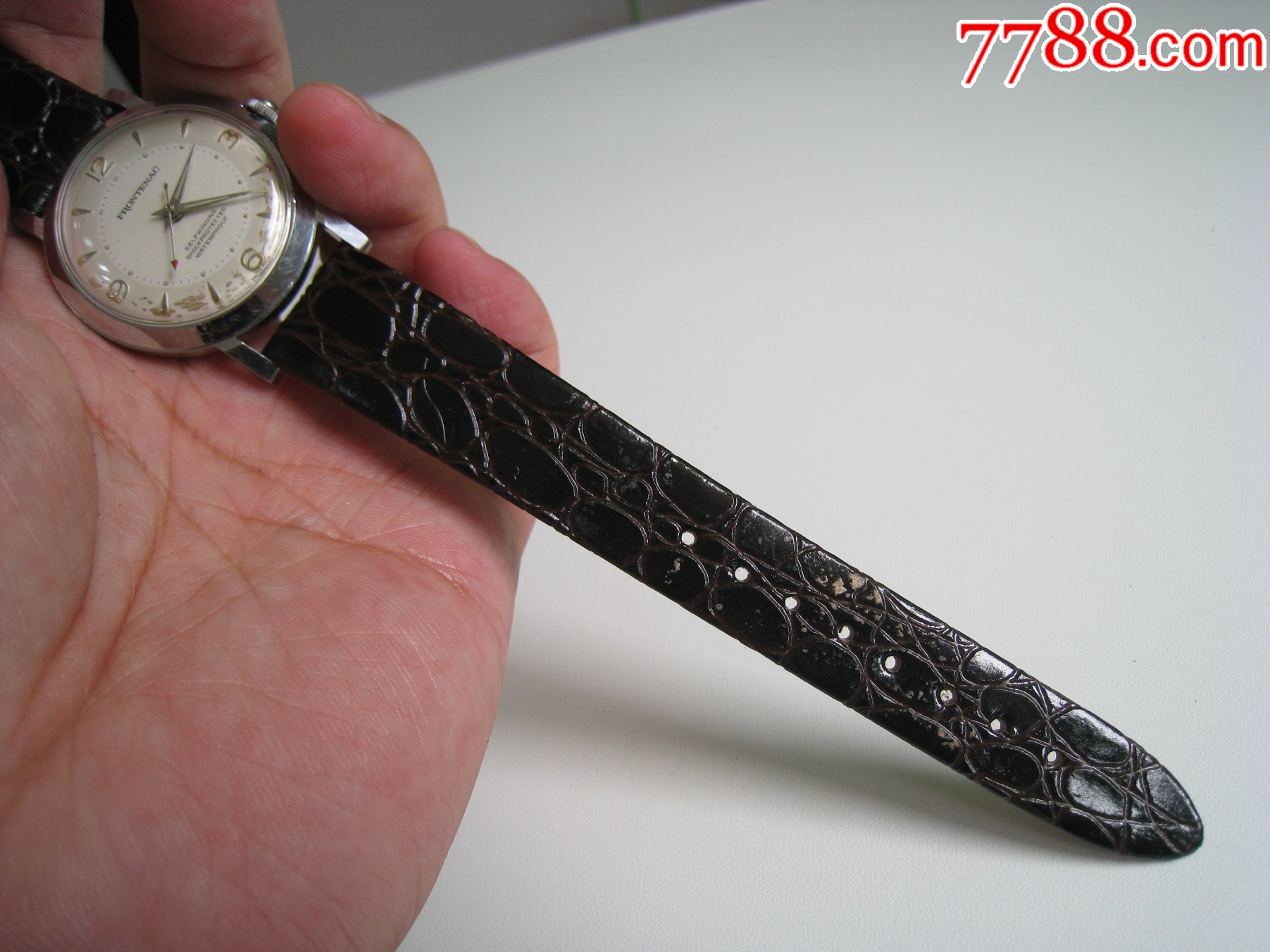 弗龍?zhí)丶{克1575瑞士表【自動機械】男老古董_價格210元_第9張_