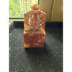旧藏弘一（沙门）款老印章一枚_寿山石印_贪睡小企鹅的店【7788旧书网】