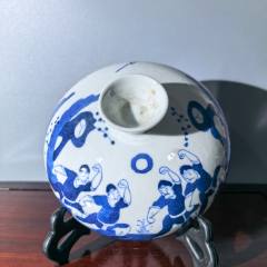 元末明初青花松竹梅画缸_青花瓷_苏小小古物堂【7788红宝书】