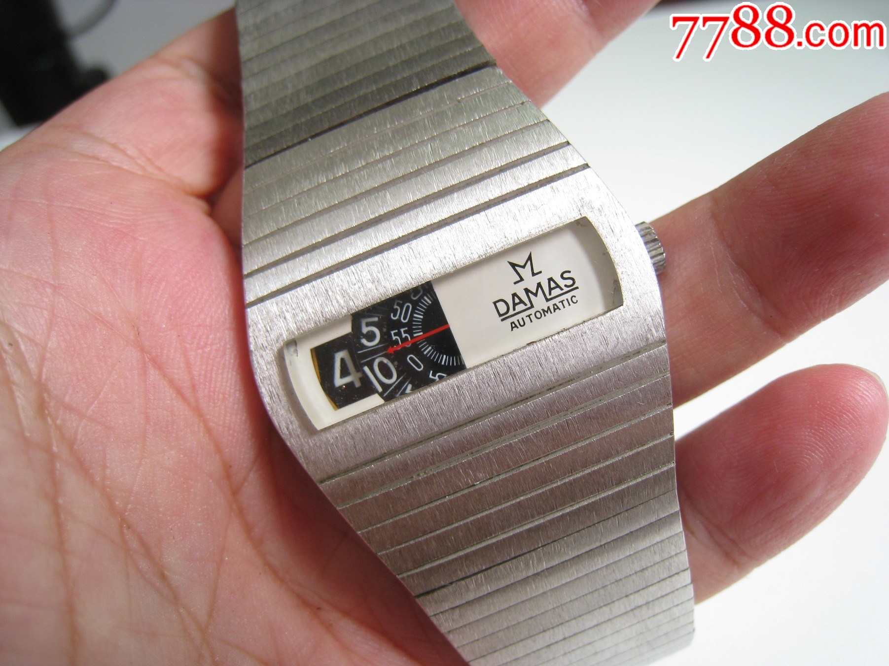 大馬士2062機(jī)械跳時(shí)瑞士表【自動(dòng)機(jī)械】男好品【表帶小瑕疵】_價(jià)格760元_第5張_