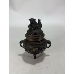 乾隆年制老铜香炉_铜炉_鑫淼祥古玩店【7788红宝书】