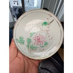 中国 清時代 五彩盒蓋清中晚期粉彩细路五子夺魁人物 晚清粉彩百财五子