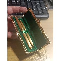 50年代:大名鼎鼎幸福“蚊式”14K金筆！12K笔帽！原配说明书！-钢笔-7788
