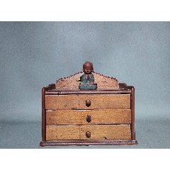 L372」長期保管品 唐木製 漆箱 古箱 年代品 L372」長期保管品 唐木製