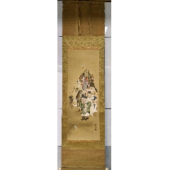 民間仕入れ品　中国 時代書道※激安骨董品 吴道子 作 AK695A12-2 民間仕入れ品 中国 時代書道※激安骨董品 吴道子 作 AK695A12-2 民間