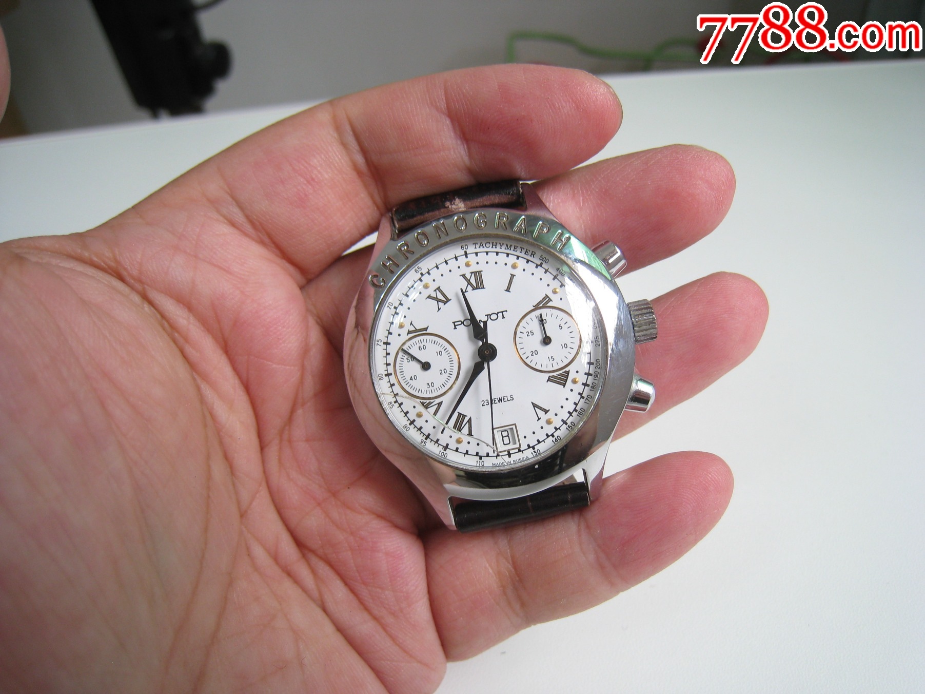 飛行員3133復(fù)雜計(jì)時(shí)碼表前蘇聯(lián)表【手動(dòng)機(jī)械】男好品機(jī)芯漂亮_價(jià)格979元_第4張_