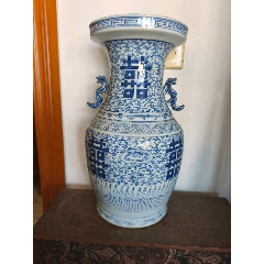 古玩古董清代青花瓷器香炉也叫青花鼎釉水漂亮包真包老_青花瓷_爱上古董