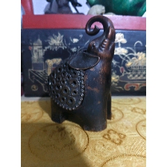 象耳三足炉-铜炉-7788旧书网