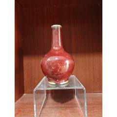 清晚民国均窑小花瓶，_红釉瓷_陕北古玩【7788旧书网】