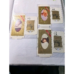 卡套《名畫》5X1，打孔三無版