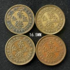 激レア　初版本　中国香港版　第一版　第一次印刷　都会摩登 中国香港1865年维多利亚女王一仙硬币_港澳台钱币_钱市有约【7788文玩】