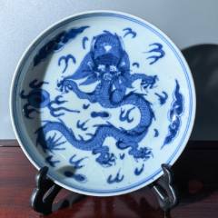 七八十年代精美【福禄寿三星人物】青花碗8个合拍_青花瓷_凤翔古玩店